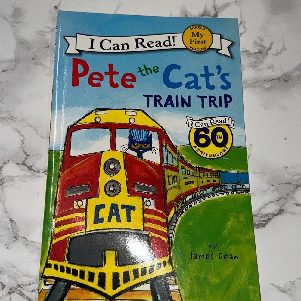 Pete the Cat's Train Trip Book